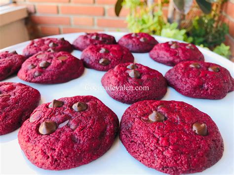 Galletas De Red Velvet Cocina De Valen