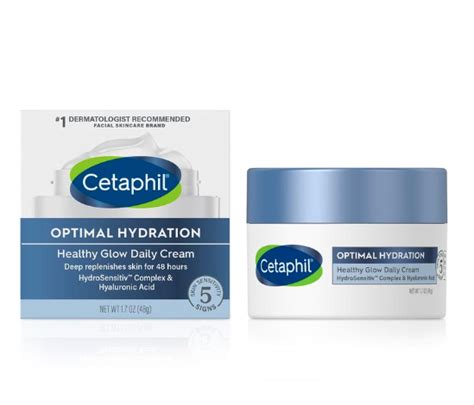 Cetaphil Optimal Hydration Healthy Glow Daily Cream 48g Woods Pharmacy