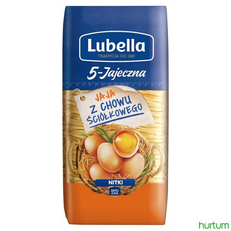 Lubella 5 Jajeczna Makaron Nitki 250 G W Hurtum Pl