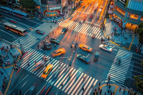 Premium Photo Tokyo Japan View Of Shibuya Crossing One Of The Busiest