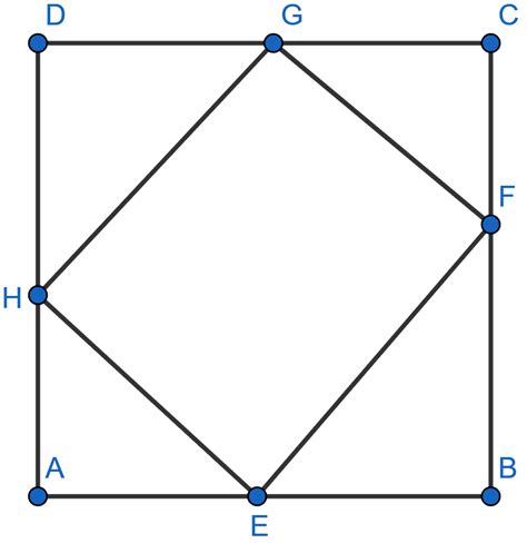 In The Figure Given Below Abcd Is A Square Of Side Cm If