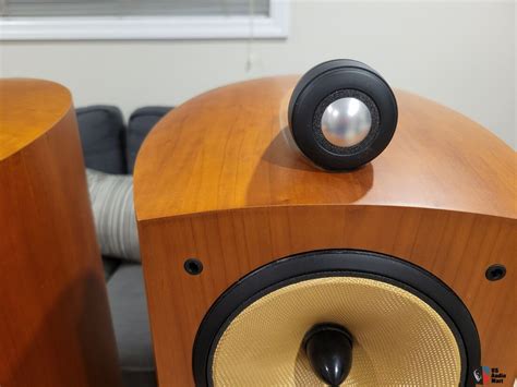 B W Bowers And Wilkins Nautilus Speaker In Cherry Mint Photo