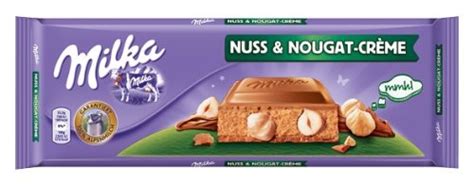 Milka Nuss Nougat Creme Tafelschokolade G Er Pack X G