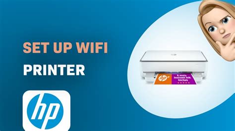 How To Set Up Wifi On Your Hp Envy 6020e Printer Youtube