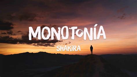 Monoton A Feat Ozuna Shakira Lyrics Youtube