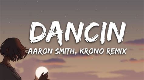 Dancing In The Moon Light Aaron Smith Dancin Krono Remix Speed