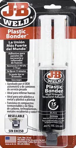 Adhesivo Ep Xico J B Weld Cura Negro Metal Pl Stico Concreto Mercadolibre