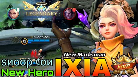 New Hero Ixia The Shifting Sand Ixia New Marksman Gameplay by ѕиσσρ