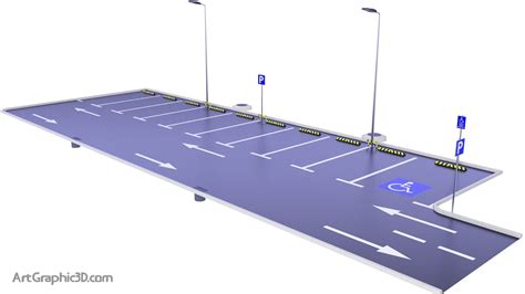 Parking 3D Model - Download