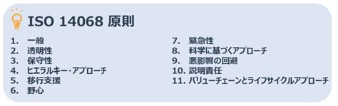 ISO 14068 1 2023 カーボンニュートラリティを実現するためのステップと事例について解説