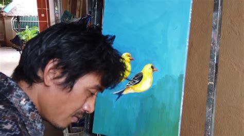 How To Paint A Bird Oil Painting Tutorial YouTube