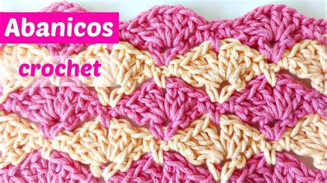 PUNTO FANTASIA CROCHET 10 ABANICOS INTERCALADOS YouTube