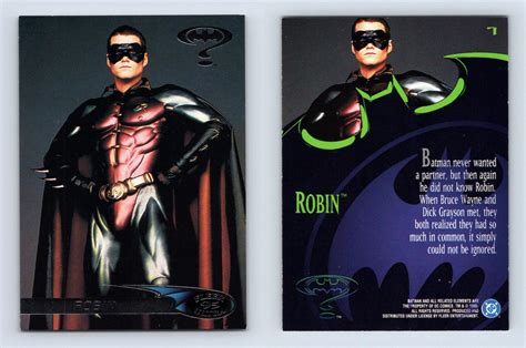 Robin 7 Batman Forever 1995 Fleer Ultra Trading Card