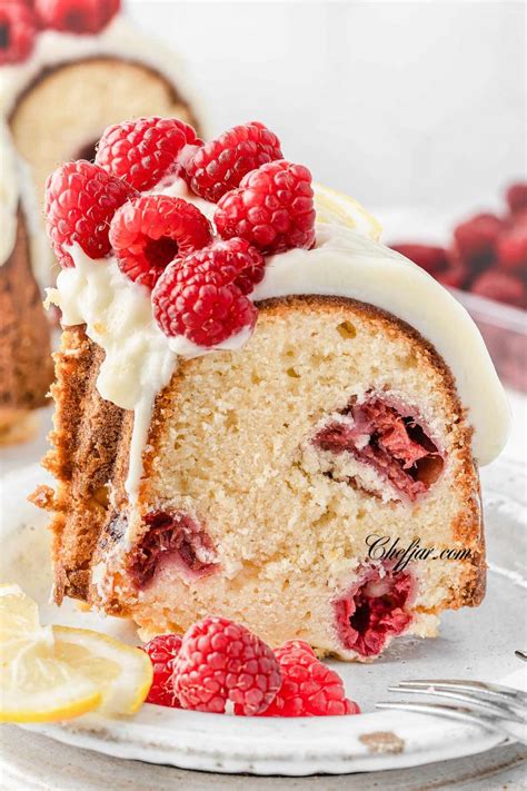 Lemon Raspberry Bundt Cake Chefjar