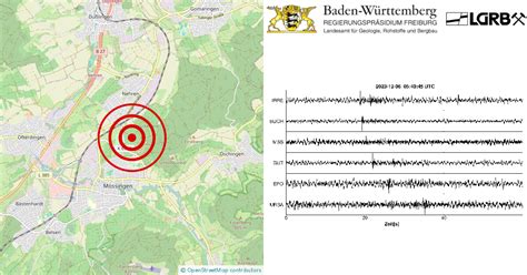 Erdbeben Bei M Ssingen Lkrs T Bingen Bw Am