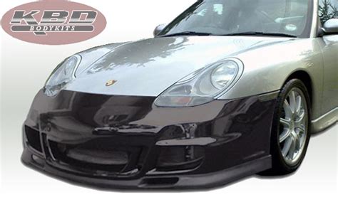 1999 2001 Porsche 996 Gt 3 Look Style Polyurethane Front Bumper Front