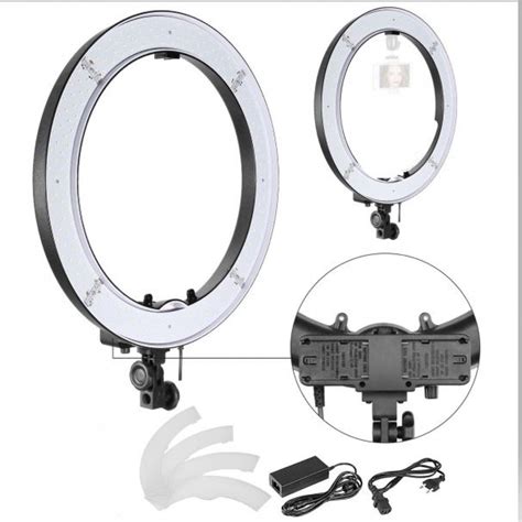 Inches Outer W Bi Color Dimmable Led Ring Light Kit