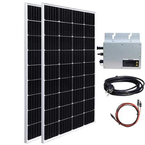 Xinpuguang Waterproof Solar Panel System Balcony Power Plants Kit W