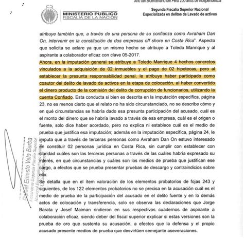 Alejandro Toledo En El Banquillo El Caso Ecoteva A 10 Años Del Destape