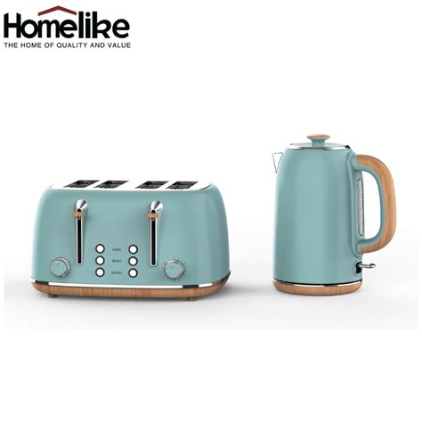 Custom Hot Sales Retro Toaster Electric 17l Kettle Stainless Steel