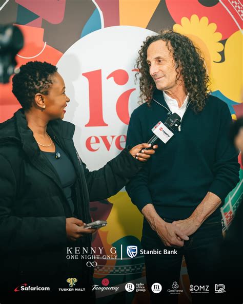 Kenny G Lands In Kenya Ahead Of One Night Only Concert
