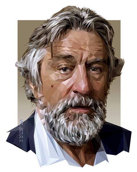 An Artistic Portrait Of A Man With Grey Hair And Beard Wearing A Suit