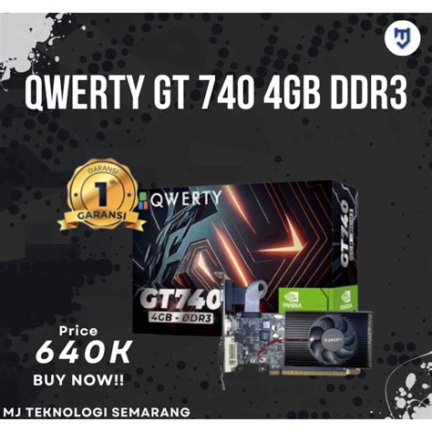 Jual Vga Qwerty Gt Gb Ddr Shopee Indonesia