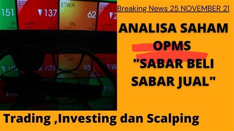 Analisa Saham OPMS Dan Analisa Teknikal Saham OPMS Apakah Yang Akan