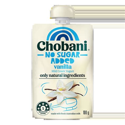 No Sugar Added Chobani Australia