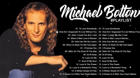 Michael Bolton Greatest Hits Best Songs Of Michael Bolton Nonstop