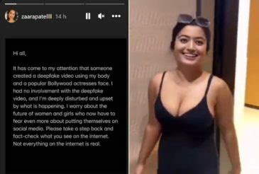 Zara Patel The Real Woman In Rashmika Mandannas Deepfake Ai Video