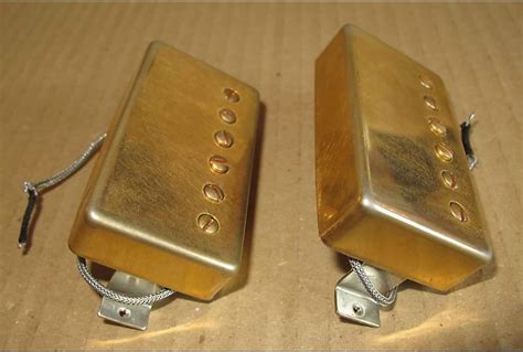 Gibson True Historic 68 Custom Bucker Gold Pickup Set Reverb