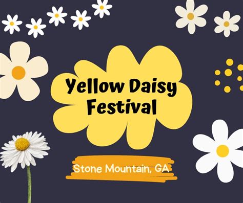 Stone Mountain Yellow Daisy Festival Iris Christyna