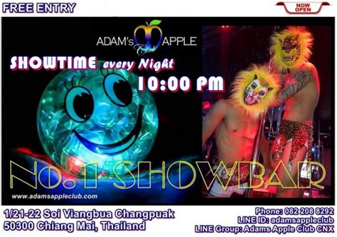 Incredible Show Chiang Mai Adam S Apple Club Gay Friendly Venue