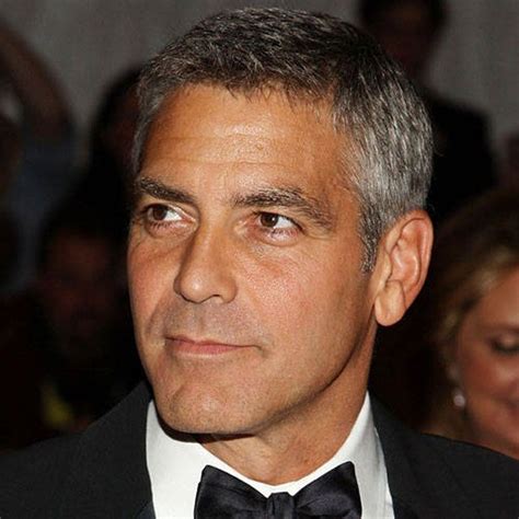 George Clooney Smart Hairstyles Business Hairstyles Mens Hairstyles