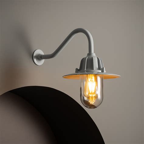 Sw Swan Neck Wall Light With Reflector J G Coughtrie