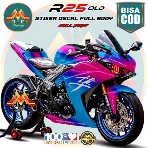 BISA COD BAYAR DI TEMPAT Decal Stiker Full Body Decal Sticker