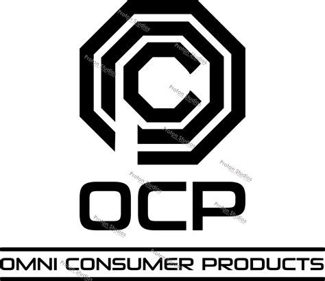 Robocop Ocp Logo Archivo Digital Svg Png Dxf Etsy España