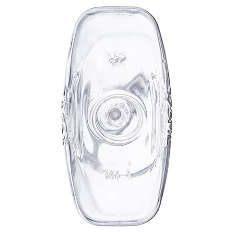 375 ml Clear PET Liquor Bottle 28 mm Kerr Neck Finish, Rectangle Base ...