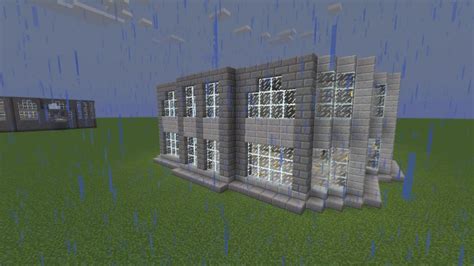 Giant Stone Brick/ Stone Slab House Minecraft Map