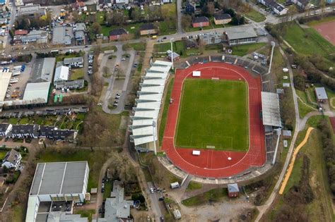 Luftbild Bochum Sportstätten Gelände der Arena des Stadion