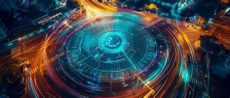 El Futuro De La Movilidad Urbana 5g Smart City Roundabout Pioneering Autonomous Self Driving