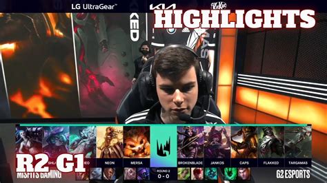 Msf Vs G Game Highlights Round Lec Spring Playoffs