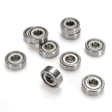 Pcs Miniature Bearing Zz X X Mm Shielded Miniature Metal