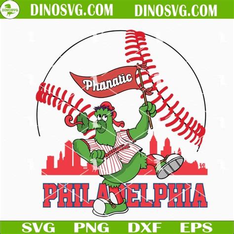 Phillie Phanatic Mlb Logo Svg Funny Philadelphia Phillies Mascot Svg