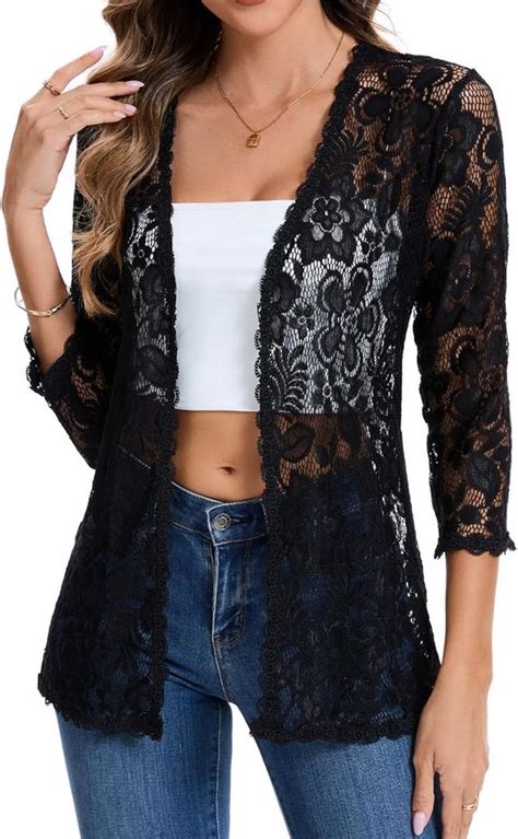 Elegant Gebreid Vest met Kant voor Dames - Feestelijk & Avondkleding | bol