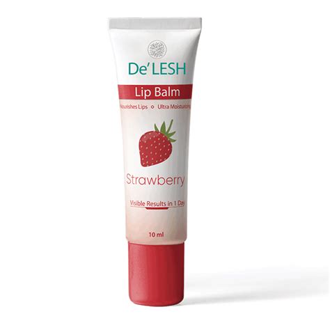 Delesh Strawberry Lip Balm Bagallery