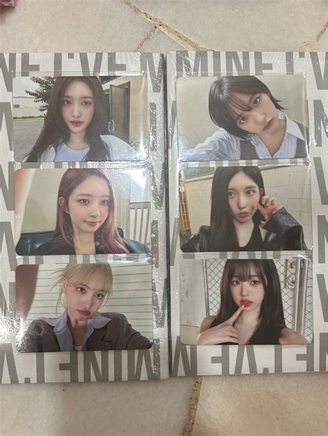 Wts Ive Mine Ssq Horizontal Pob Pc Loved Ive Album Pob Photocard