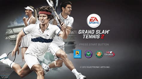 Grand Slam Tennis 2 For Sony Playstation 3 The Video Games Museum