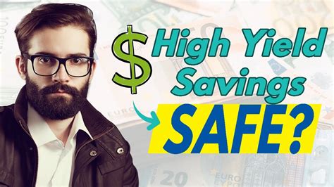 Are High Yield Savings Accounts Safe Pros And Cons Youtube